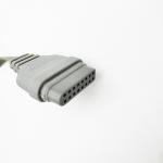 16 Pin 5 Leads Holter ECG Cable Snap Type Compatible EDAN SE-2003 SE-2012 China