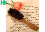 Ebony Material Natural Sandalwood Green Tan Hair Comb , Wooden Comb Style