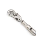 Seagoing Ship Turnbuckle Wire Rope Tensioner Adjusting Length