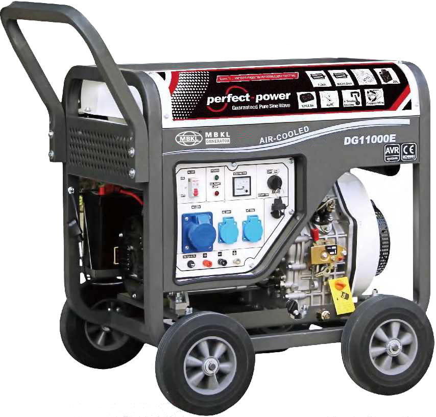 100kw WP6D132E200 Engine 180A Weichai Diesel Generators