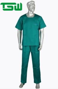 Wholesale Anti Bacteria Multicolor 35gsm 70gsm Disposable Nonwoven Scrub Suits from china suppliers