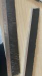 Carbon Fiber Nylon Industrial Brush Strip For Industrial 75mm Antistatic