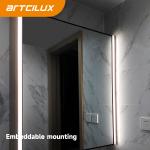 Cabinet Lights ARTCILUX 2D06 Mirror Light Bathroom Makeup Mirror A2D06