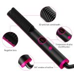 OEM / ODM Customized Electric Hair Brush Portable Ceramic Hair Straightening