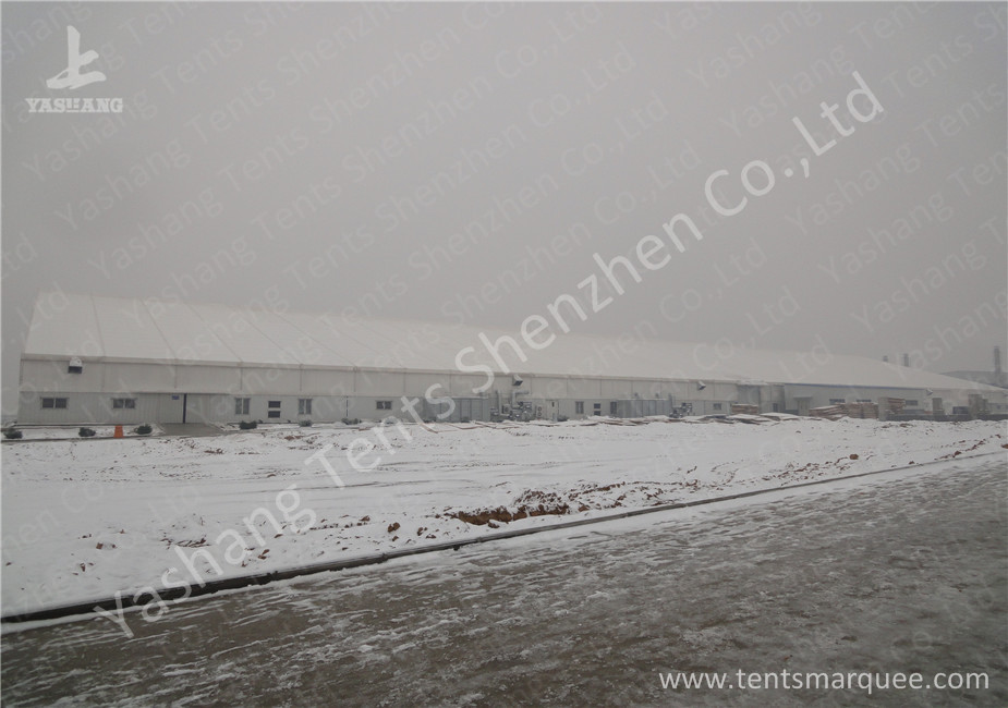 Snow Load Temporary Industrial Warehouse Tent With Functional Container