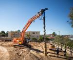 Hydraulic Earth Auger With Large Torque 5477 nm For Hole Digging
