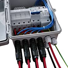 4 String Waterproof Combiner Boxes For Solar System Pv String Box