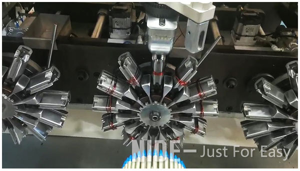 automobile generator stator winding machine.jpg 3kw Automobile Generator Stator Coil Winding Machine
