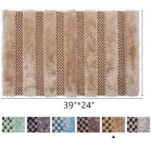 Wholesale OEKO-TEX Anti Skid Mould Resistant Microfiber Polyester Rug Indoor from china suppliers