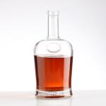 Body Material Super Flint Glass 500ml 700ml 750ml Cut Glass Liquor Bottle for