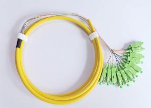Wholesale Machine Polishing 12F Fiber Optic Pigtail 0.9mm G657A1 Distribution Cable from china suppliers
