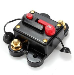 Wholesale Car 12V 250A Automatic recovery Switching Supplies Power Car Audio Fuse Circuit Breaker Fuse Holder Insurance Block from china suppliers