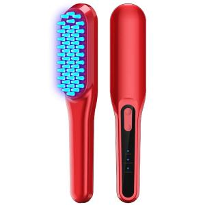Wholesale Electric Therapy Anti Hair Loss Comb EMS Vibration Massager Comb Scalp Massage Comb For Head Care from china suppliers