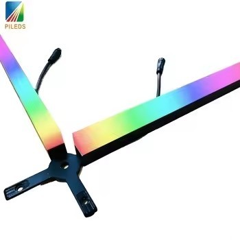 60 LEDs/meter Square Milk White Cover LED DMX Tube Stage Event Lighting With Cutting Unit Every 3 LEDs
