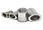 M5 Stainless Steel SS304 Small Flat Head Serrated Rivet Nuts SS304 316 316L