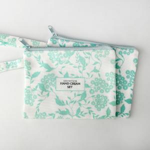 Wholesale Custom Logo Eco Friendly RPET Makeup Travel Green Zipper Packaging Bag For Cosmetic from china suppliers