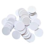 Round Coin Tag 125Khz Frequency Waterproof Tk4100 4168 T5577 25mm Mini PVC RFID