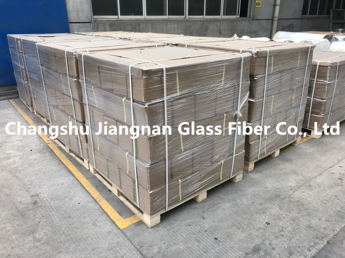 HT3732 Heat Treated Fiberglass Fabric High Temperature Resistance For Pipe Lagging