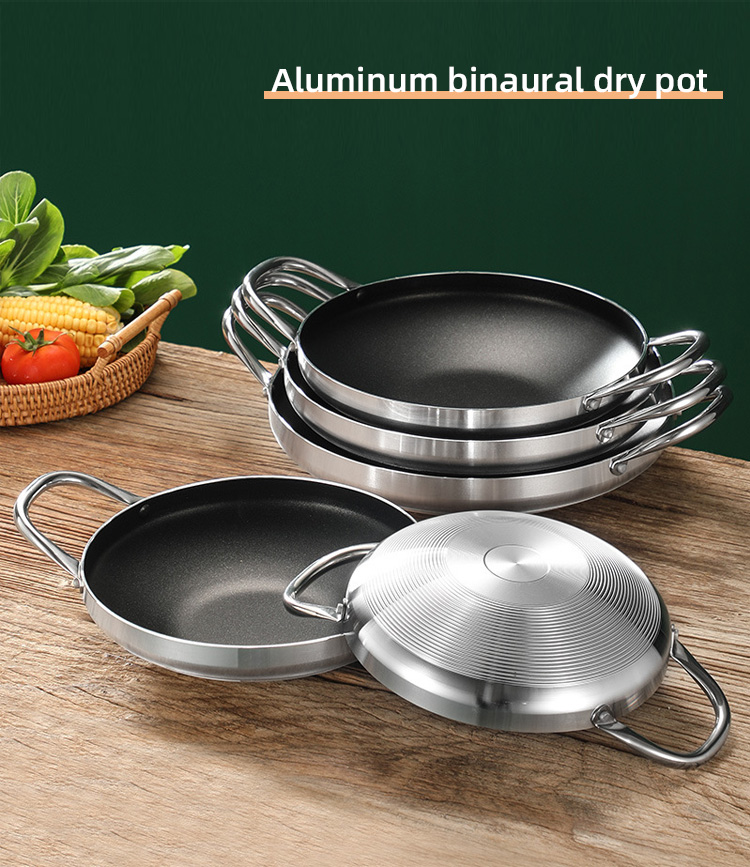 Multi Model Kitchen Wok Pan Extra Thick Aluminium Non Stick Coated