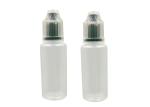 Reusable Watertight Smoke Oil Bottles Anti Theft Cap Plastic Dropper Bottles