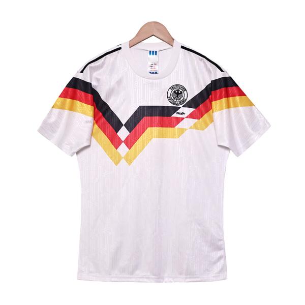 Germany 1990 Home Retro National Team Football Jerseys Replica Support Team