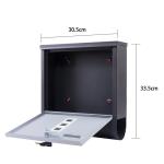 Outdoor Wall Mounted Letterbox High Quality Residential Mailbox