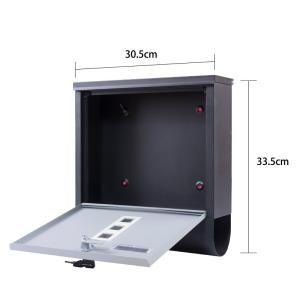 Wholesale Outdoor Wall Mounted Letterbox High Quality Residential Mailbox from china suppliers