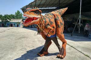 Wholesale Light Realistic Walking Dinosaur Costume For 1.6 - 2 Meters Performer from china suppliers