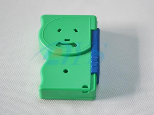 Environmentally Friendly Fiber Optic Connector Cleaner Green Tape Cassette
