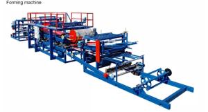 Wholesale Discontinuous PU Sandwich Panel Line Carbon Steel For Aluminum Roof from china suppliers