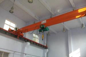 Wholesale 10Ton Single Girder Beam Electric Overhead Crane For Factory from china suppliers