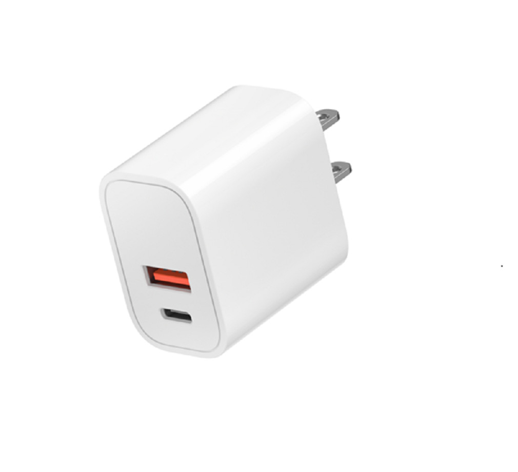 Dual port charger,36W fast charging (USB-C+USB-A), supports PD/QC fast charging protocol, 110-240V 50/60Hz global universal.