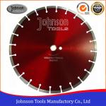 SGS Approved Asphalt Cutter Blade , Black Diamond Blade For Asphalt
