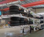 Heavy-Duty Container Chassis Semi-Trailer Truck Optimal Strength for Global