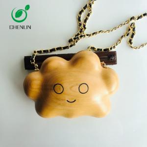 Wholesale OEM ODM Wooden Clutch Bag , Handmade Women Wooden Sling Bag from china suppliers