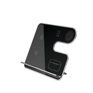 Wholesale 15W Fast Wireless Charging Braket for Apple Samsung Qi Phones Airpod and iWatch from china suppliers