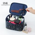 Womens Sublimation Square Nylon Cosmetic Makeup Organizer Bag