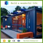 Prefabricated mobile coffee shop container building design Chinese manufacturer