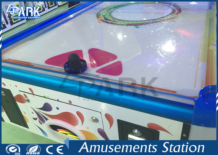 Acrylic Table BOBI Commercial Air Hockey Table For Kids CE Certificated
