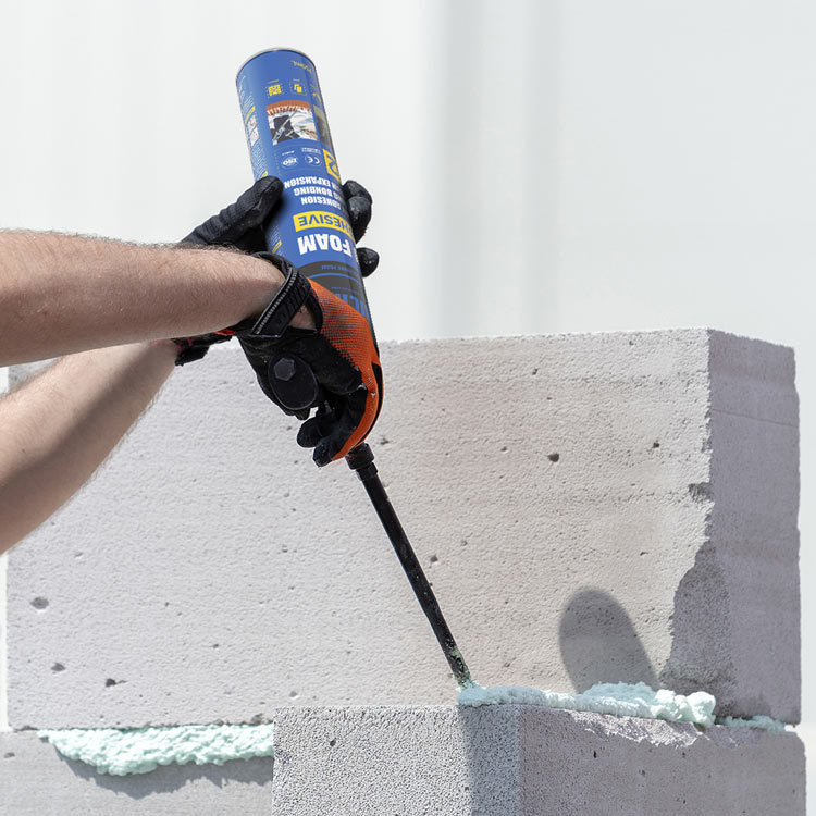 High Strength Polyurethane Foam Adhesive Spray Temperature Resistance