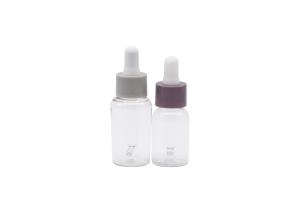 Wholesale 20ml 30ml 50ml Cylinder Plastic Cosmetic Dropper Bottle Grey Personal Care from china suppliers