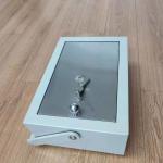 Plastic Sprayed Surface SUS304 Door Safe Deposit Box Acid Washed