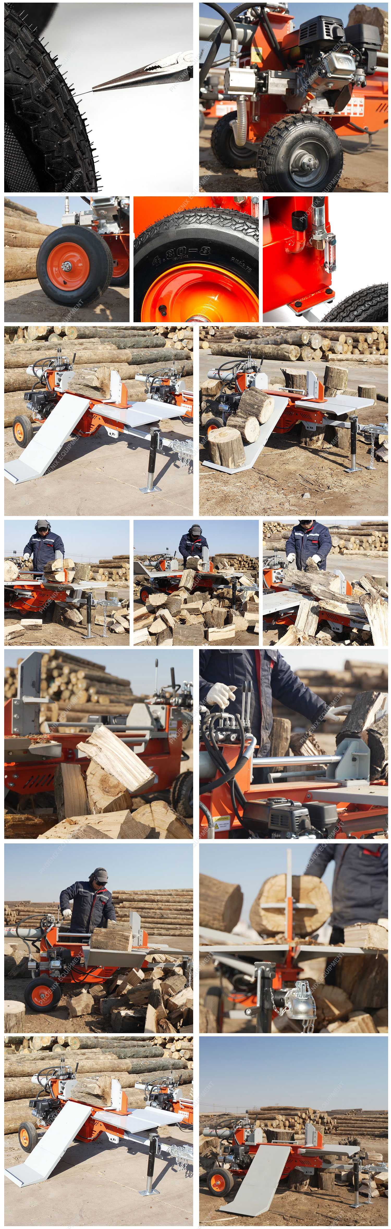 Get the Perfect Wood Splitting Solution with Our Hydraulic Splitter 2800*1430*1170