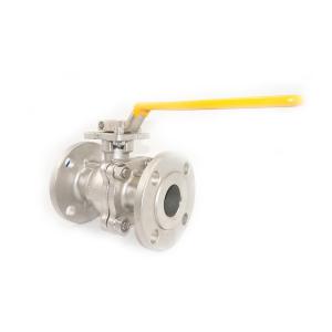 Wholesale Stainless Steel 304 Sanitary Two Piece Ball Valve With Handle from china suppliers