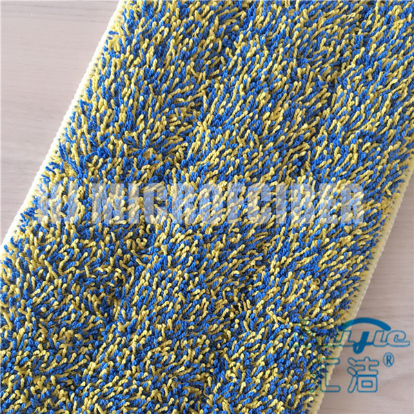 80% Polyester and 20% Polyamide micofiber dust mop pads / commercial microfiber mop