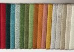 310gsm Red Chenille Upholstery Fabric Breathable Waterproof