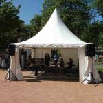 Outdoor 5x5 Pagoda Trade Show Tent UV Resistant Party Canopy Marquee