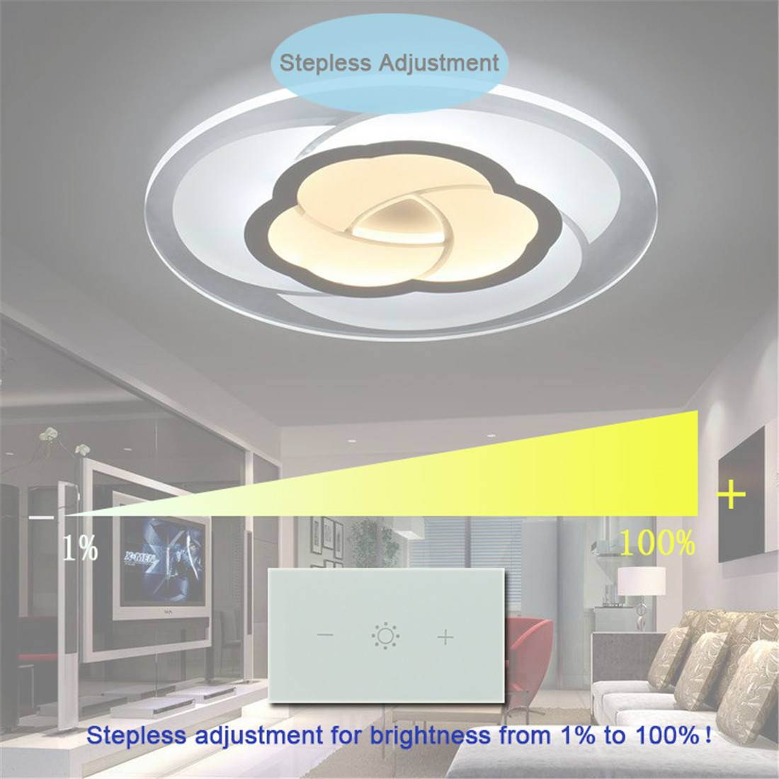 Smart Life Home Automation Wi-Fi Dimmer Switch