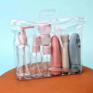 Wholesale Perfume Bottle Set Cosmetic Travel Bag for Refillable Spray Lotion Tube Bottling from china suppliers