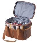 Fashion Stripe Soft Cooler Picnic Lunch Bag Freezer Tote promotional bag gift